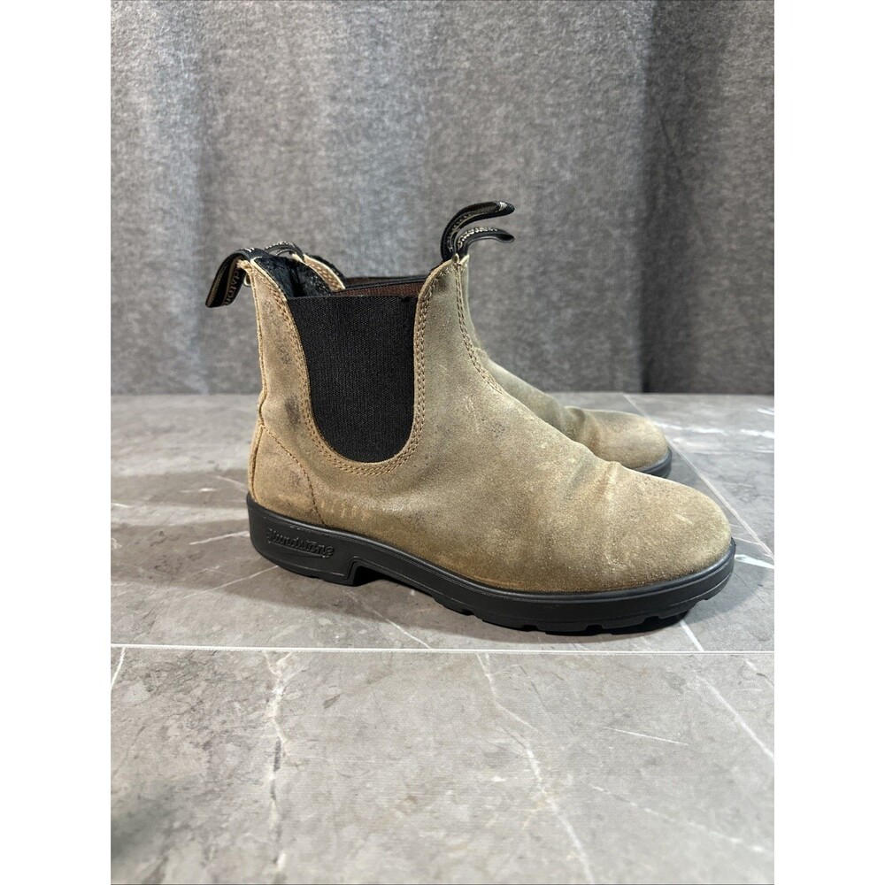 Blundstone Original High Top Boots Brown Suede Chelsea Women’s AU 5.5 US 8 B8